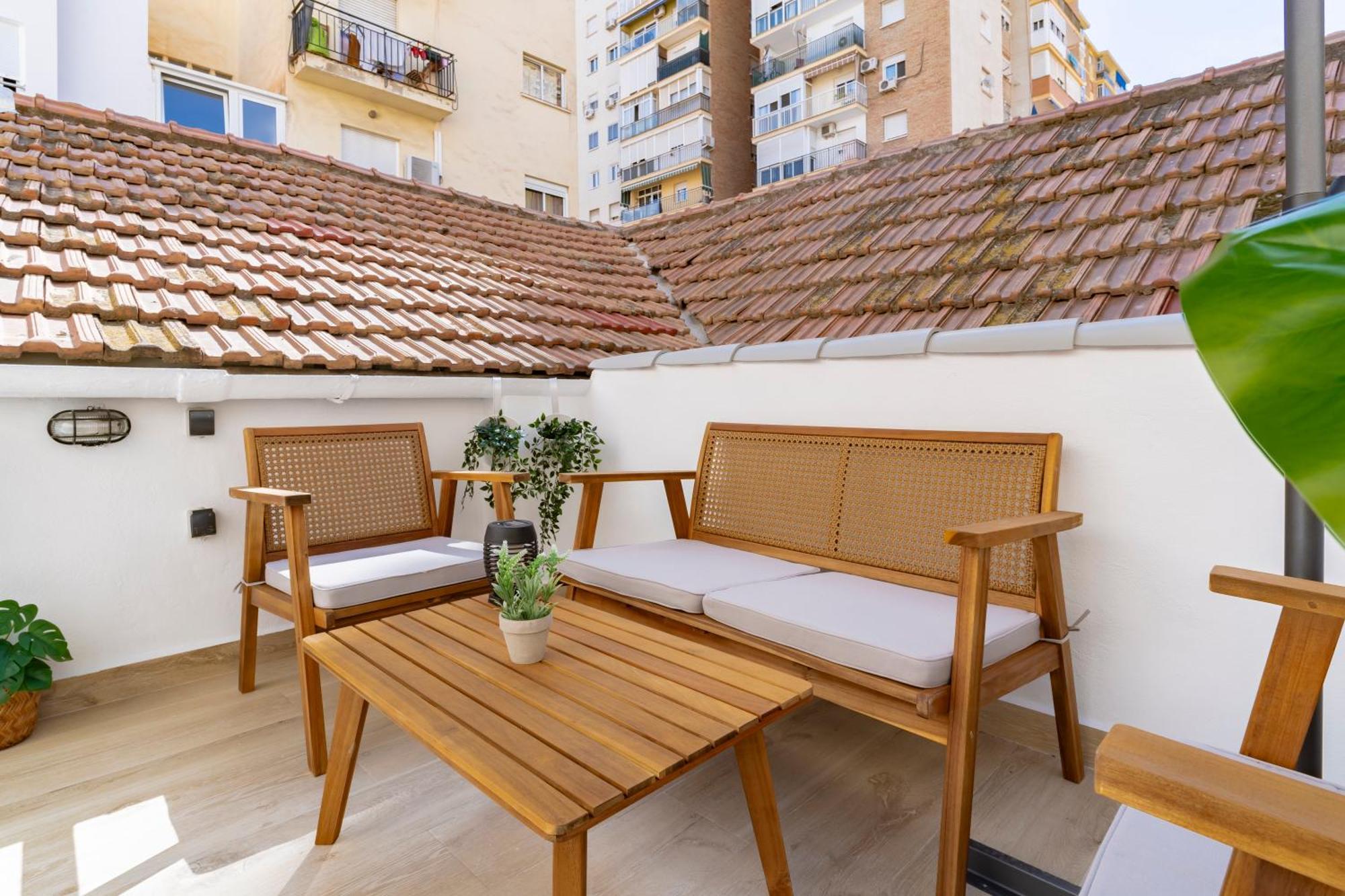 Вілла Casa Premium Playa Centro Estacion De Tren Малага Екстер'єр фото
